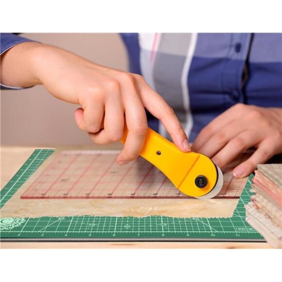 Rotating Self Healing Cutting Mat 14x14 (13" Grid), Perfect for Quilting & Art - Picture 3 of 7